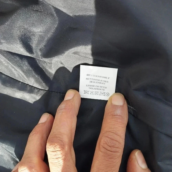 Joan Leslie Size 6 Womens  Brown and Black Squared Blazer with Velvet Collar - Picture 14 of 16